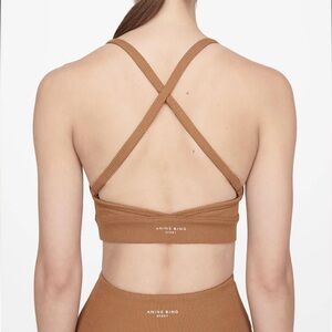 ANINE BING Crossback Sports Bra